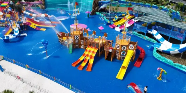 江海区长廊生态园水上乐园 江海区长廊生态园水上乐园