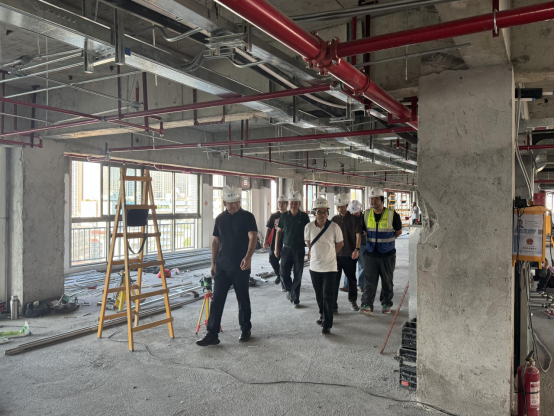 落实疫情防控  筑牢安全屏障——市建管中心开展2025年国庆、中秋节前在建项目基孔肯雅热疫情防控及安全生产综合检查