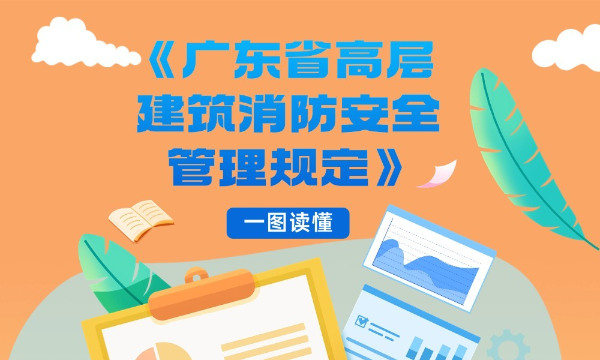 一图读懂广东省高层建筑消防安全管理规定